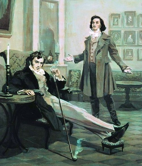 Ленский и Онегин