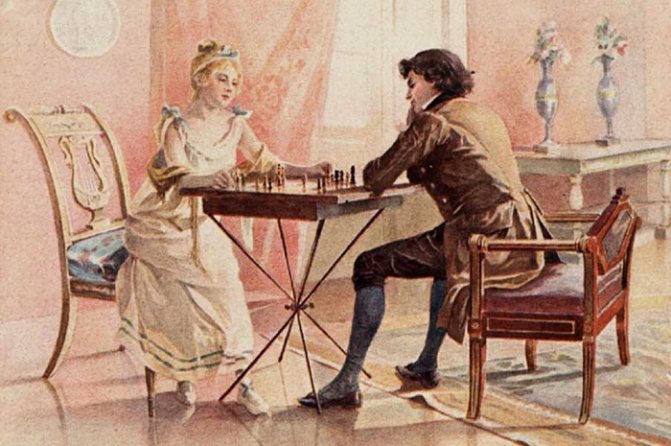 Ольга Ларина и Ленский